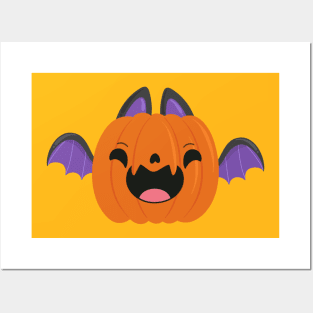 Halloween Pumpkin Posters and Art